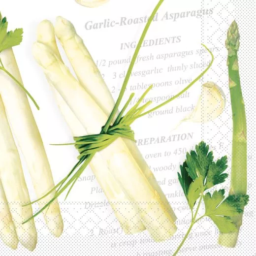 40er Tissue-Serviette, ASPARAGUS, 600 St點k 88892