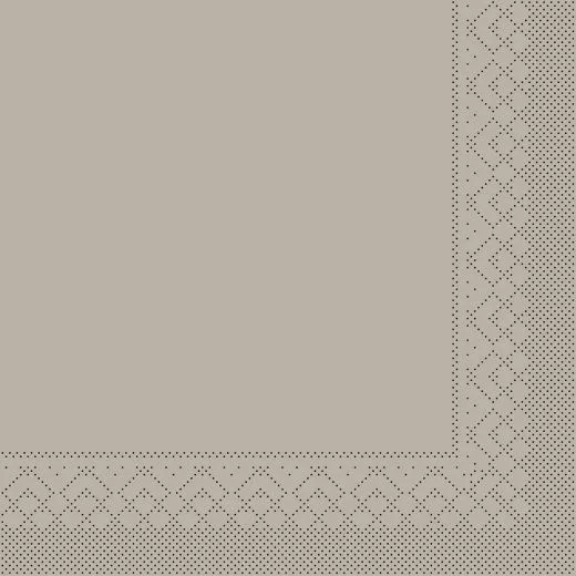 40er Tissue-Serviette, 1/4-FALZ, beige grey, 600 Stück 96448