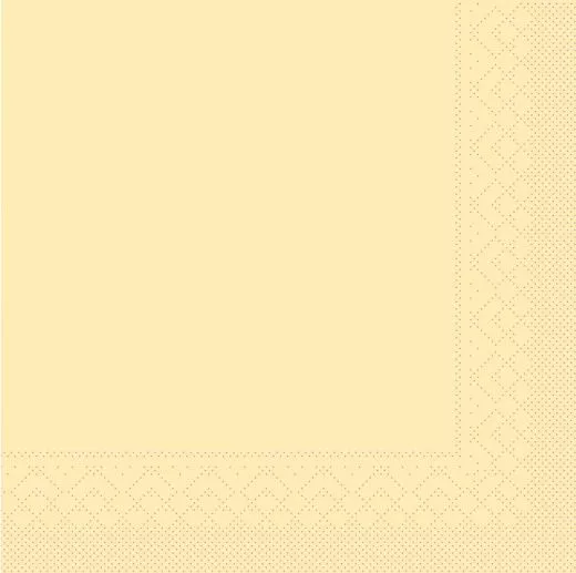 33er Tissue-Serviette, 1/4-FALZ, champagner, 600 St. 87707