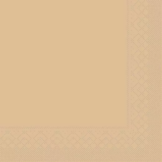 33er Tissue-Serviette, 1/4-FALZ, sand, 600 Stück 89511