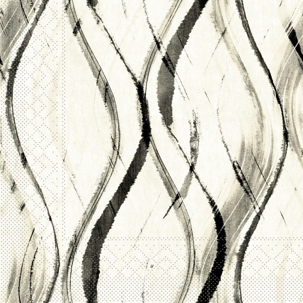 33er Tissue-Serviette, ALBI, pebble stone-schwarz, 600 Stück 116332