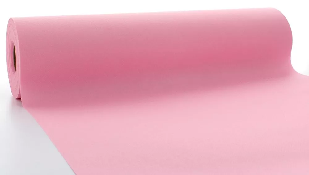 Tischläufer, BASIC, rosa, 40cm x 24m, 4 Rollen 46798