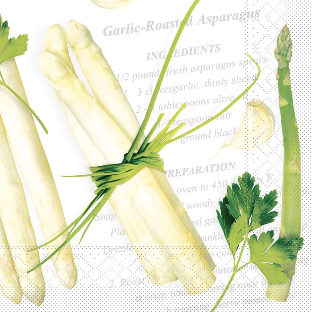 40er Tissue-Serviette, ASPARAGUS, 600 Stück 88892