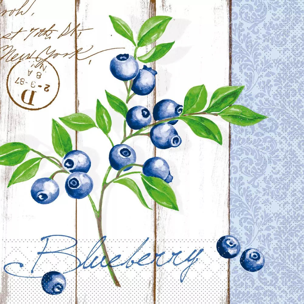 40er Tissue-Serviette, BLAUBEERE, 600 Stück 90328