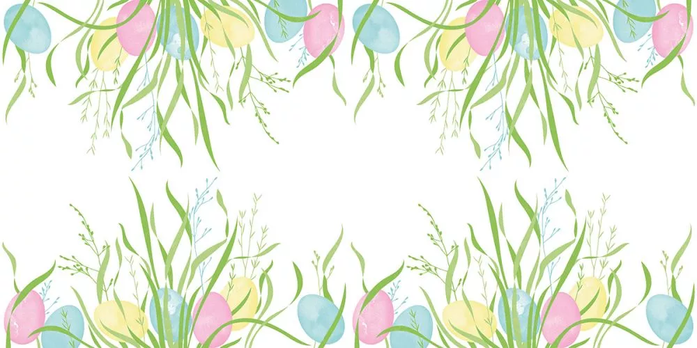Tischläufer, OSTERN, 40cm x 24m, 4 Rollen 93373