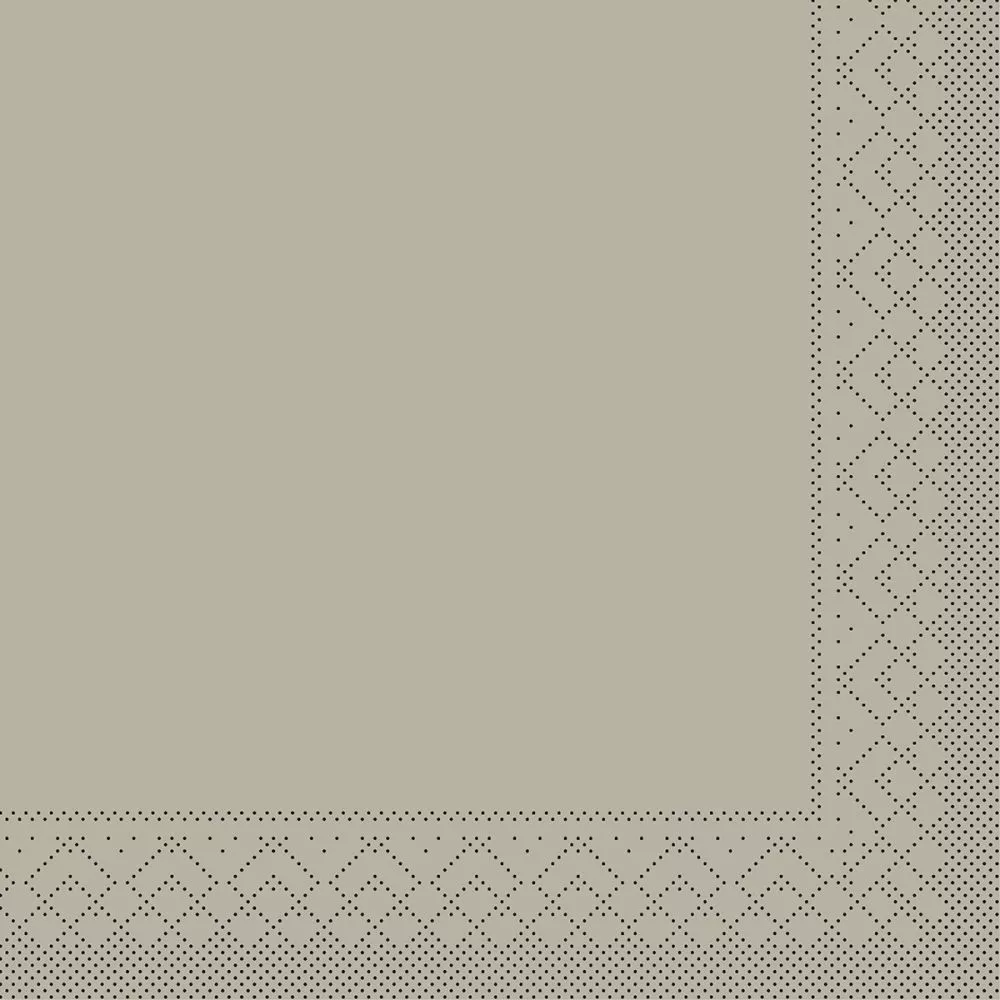 33er Tissue-Serviette, 1/4-FALZ, beige grey, 600 St. 96450