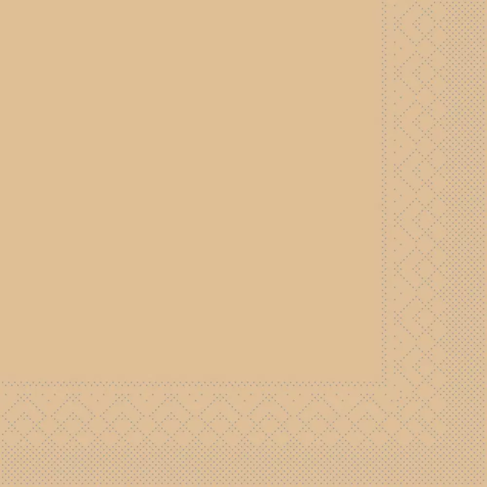 33er Tissue-Serviette, 1/4-FALZ, sand, 600 Stück 89511