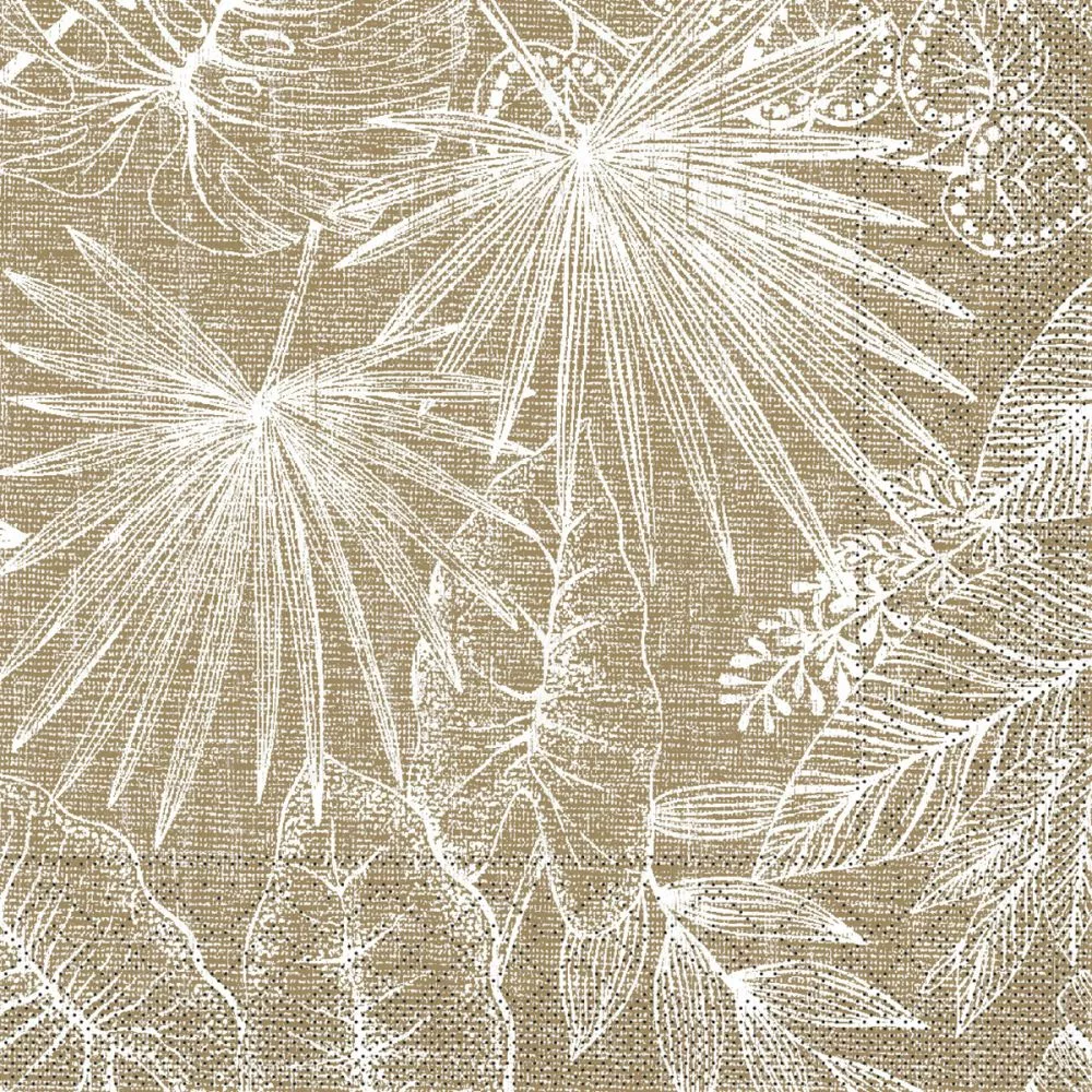 40er Tissue-Serviette, KONA, braun, 600 Stück 93030