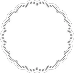 Deckchen, UNI, weiss, 8-lg., 90mm, 1500 St. 20599